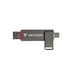 Verbatim Dual QuickStick USB-C & USB-A USB 3.2 Gen 1 256GB - SSD дискове<<<VERBATIM памети и