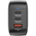 Verbatim Mini GaN Charger 70W 3 Port US plug with EU and UK adaptors - Аксесоари<<<VERBATIM памети и