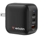 Verbatim Mini GaN Charger 70W 3 Port US plug with EU and UK adaptors - Аксесоари<<<VERBATIM памети и