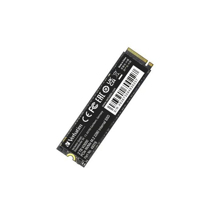 Verbatim Vi3000 Internal PCIe NVMe M.2 SSD 2TB - SSD дискове<<<VERBATIM памети и аксесоари<<<VERBATIM<<<PolyComp