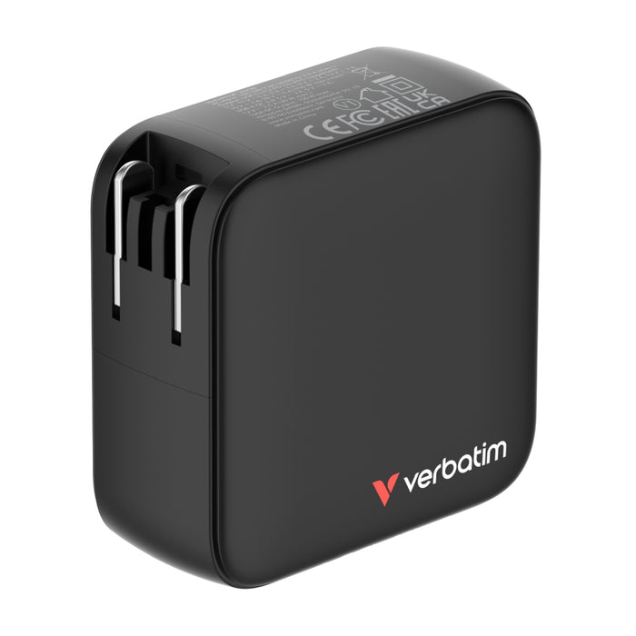 Verbatim Mini GaN Charger 100W with Display