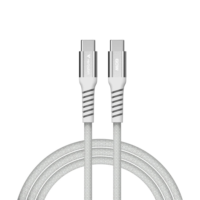 Verbatim Sync & Charge USB-C to USB-C 60W Magnetic 120 cm - Grey