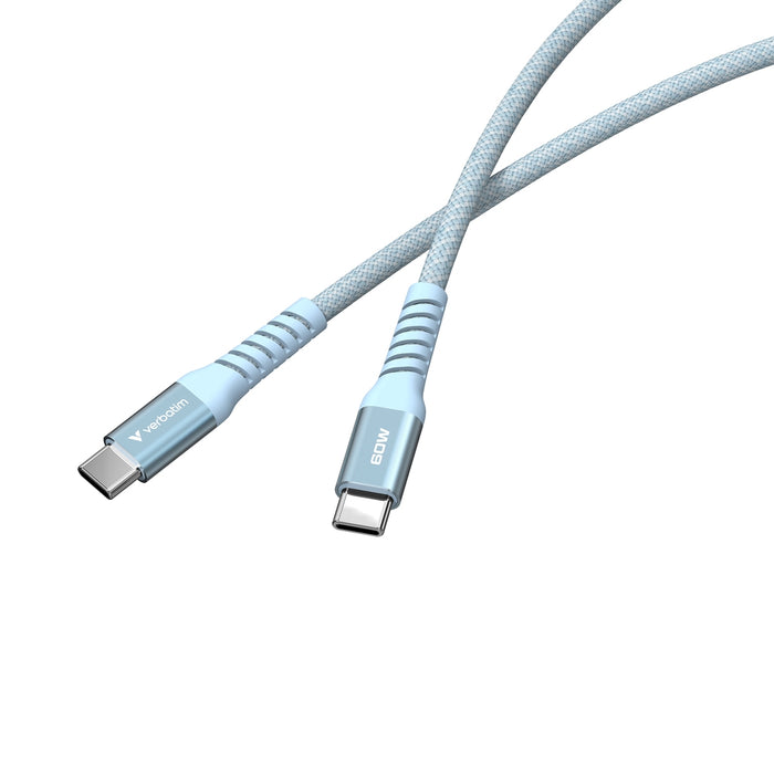 Verbatim Sync & Charge USB-C to USB-C 60W Magnetic 120 cm - Blue