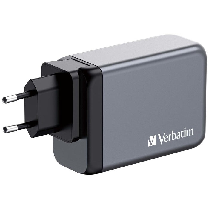 Verbatim GNC-240 GaN Charger 4 Port 240W USB A/C (EU/UK/US)