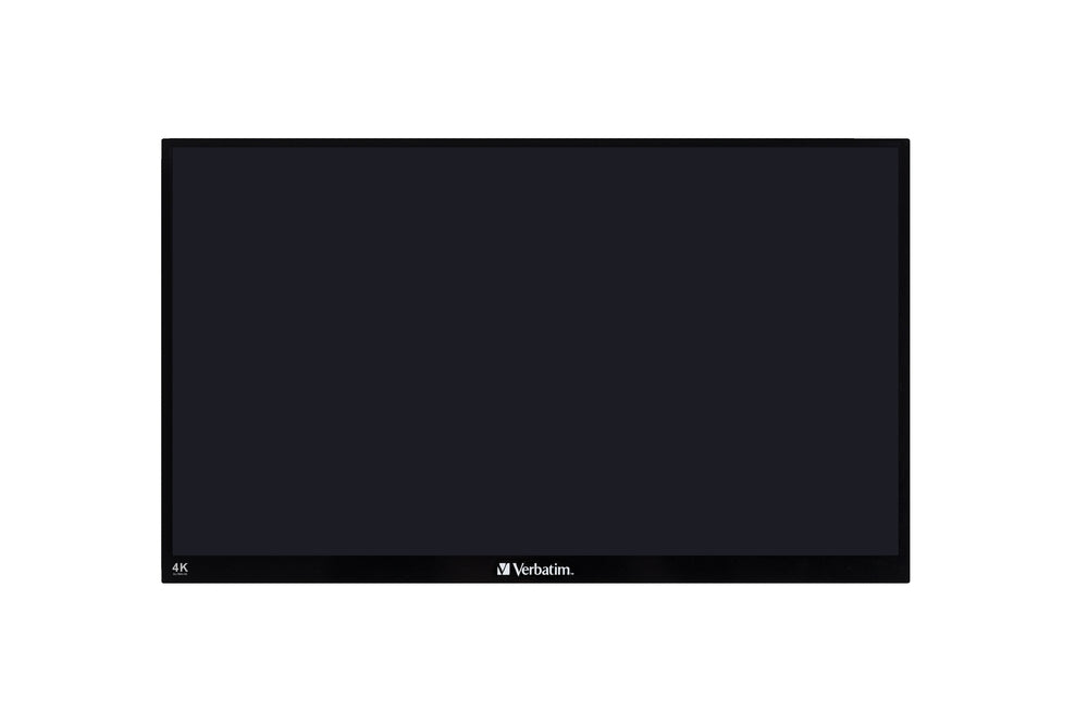 Verbatim PMT-15 4K Portable Touchscreen Monitor 15.6" 4K Ultra HD Metal Housing
