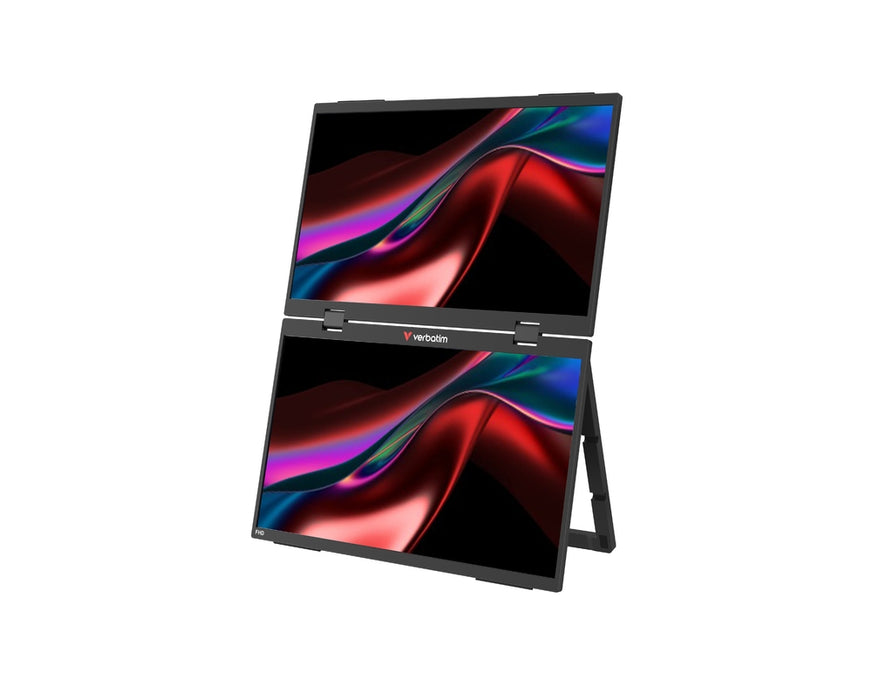 Verbatim Portable 15.6" Dual Monitor Essentials