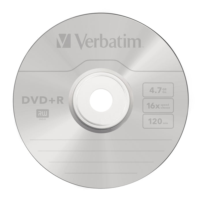 Verbatim DVD+R AZO 4.7GB 16X MATT SILVER SURFACE (10 PACK)