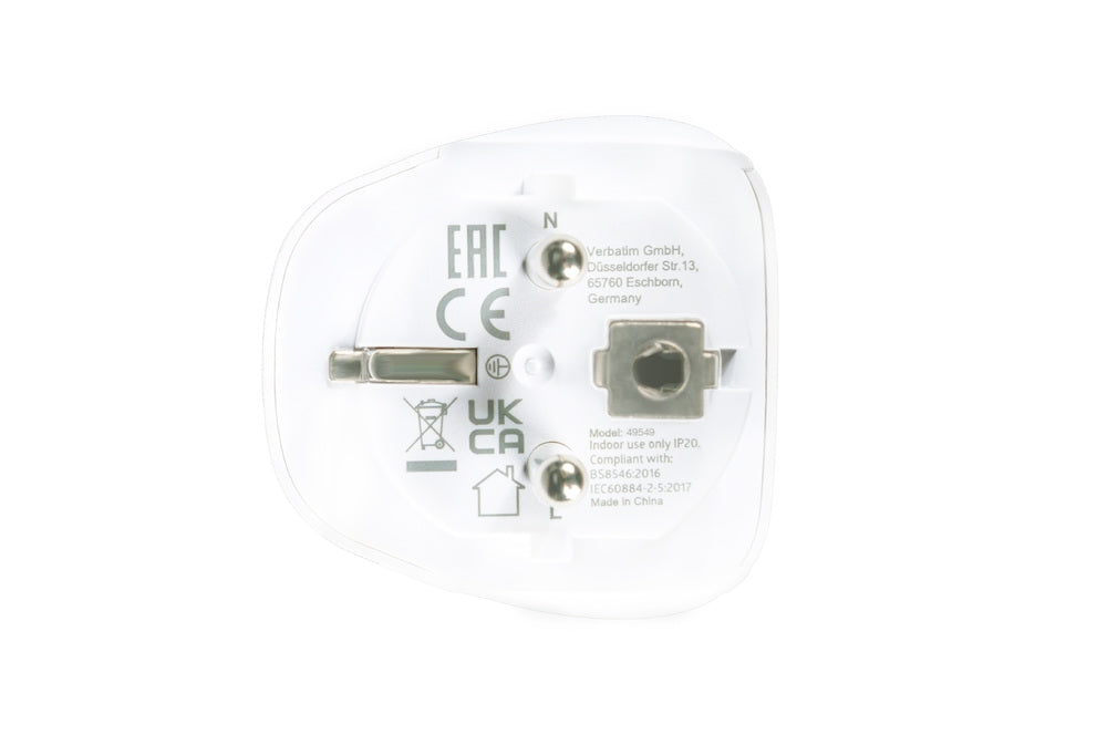 Verbatim WTEU-02 World to Europe Travel Adapter Plug