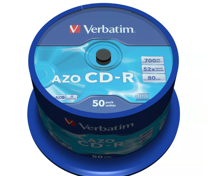 Verbatim CD-R AZO 700Mb. 50 pcs. in sh-l