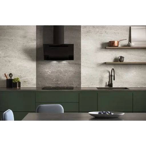 Vertical Eco Duo Glass Wall-mounted chimney hood Black - Cooker hoodsAGD-OKA<<<Home Appliance - ProductsAGD<<<ActionPL