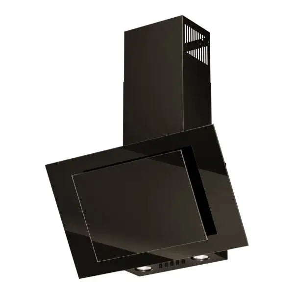 Vertical Eco Duo Glass Wall-mounted chimney hood Black - Cooker hoodsAGD-OKA<<<Home Appliance - ProductsAGD<<<ActionPL