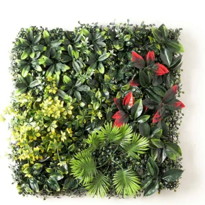Vertical Garden Ibergarden Red Green Plastic Sheets 50 x 50 cm (10 Units) - Декорация и Осветление<<<Дом