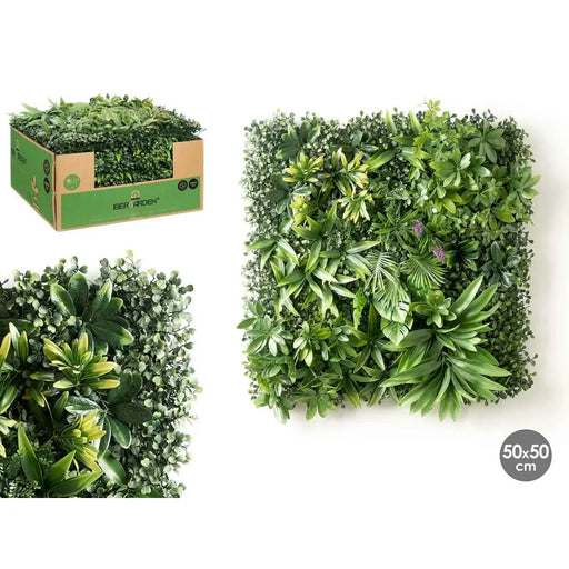 Vertical Garden Ibergarden Yellow Green Purple Plastic Sheets 50 x 50 cm (10 Units) - Декорация и Осветление<<<Дом