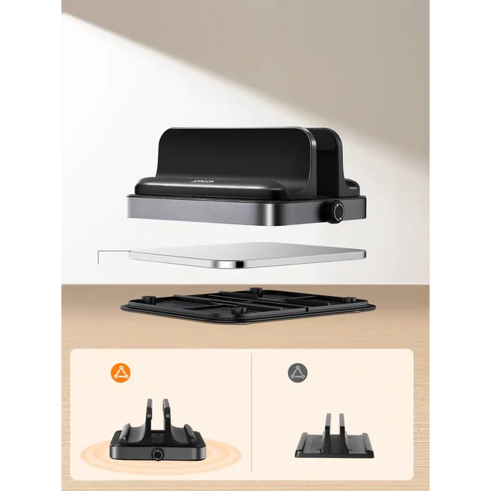 Vertical Laptop Stand Joyroom JR-ZS374 (Single Slot) Black - Laptop stands<<<IT Accessories<<<InnproXML&&&Stands
