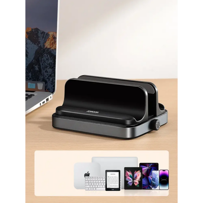 Vertical Laptop Stand Joyroom JR-ZS374 (Single Slot) Black - Laptop stands<<<IT Accessories<<<InnproXML&&&Stands