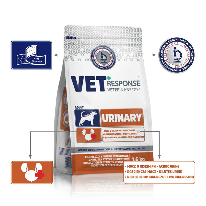VET RESPONSE Urinary - dry dog food - 1,6kg