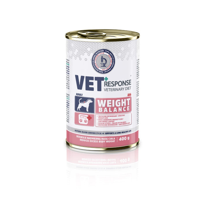 VET RESPONSE Weight balance - wet dog food - 400g