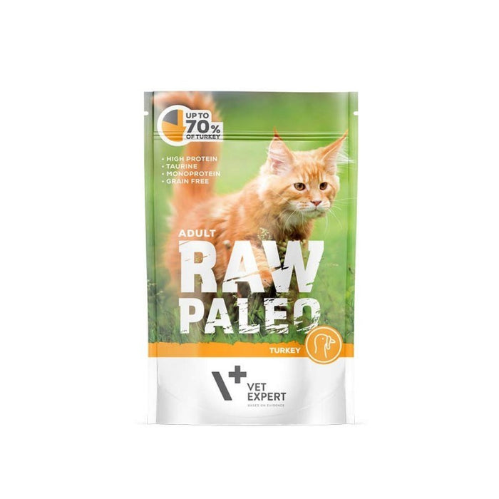 VETEXPERT Raw Paleo Adult Cat Turkey - wet cat food - 100 g