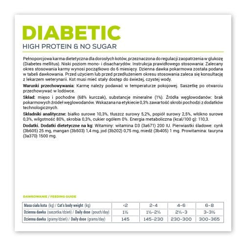 VETEXPERT Veterinary Diet Diabetic Cat - wet food for cats - 100g
