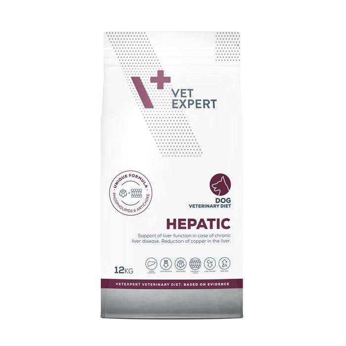 VETEXPERT Veterinary Diet Hepatic Dog - dry dog food - 12kg