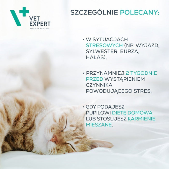 VETEXPERT Calm&Relax - preparation for symptoms of stress for dogs and cats - 30 caps.