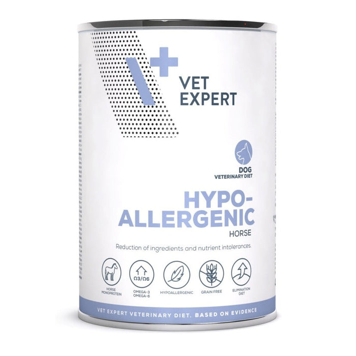 VETEXPERT Hypoallergenic Horse - wet dog food - 400g