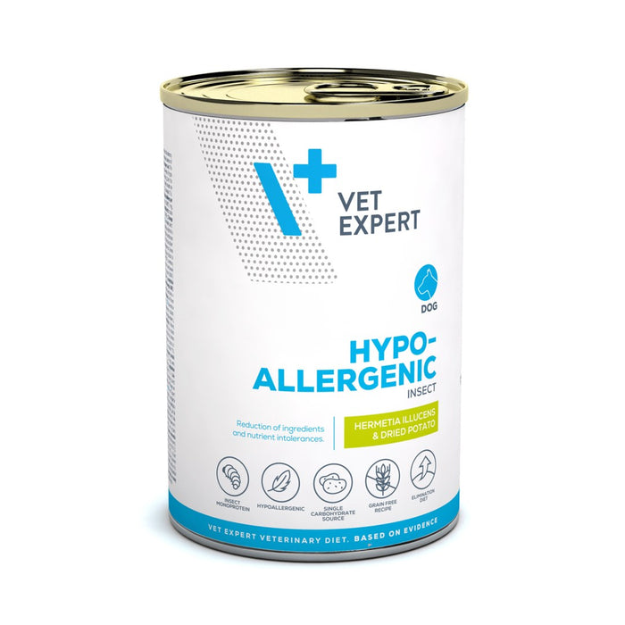 VETEXPERT Veterinary Diet Hypoallergenic Insect – wet dog food – 375g