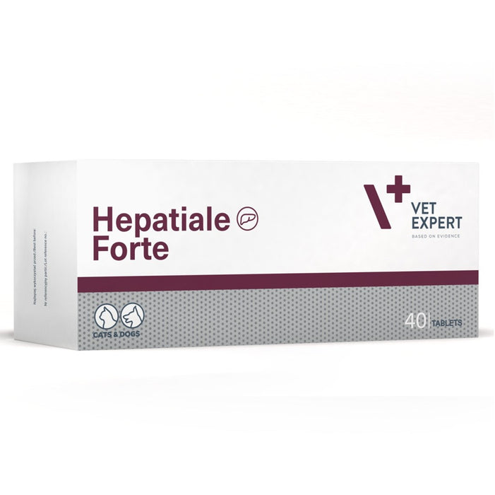 VETEXPERT Hepatiale Forte - supplements for dogs and cats -  40 tablets