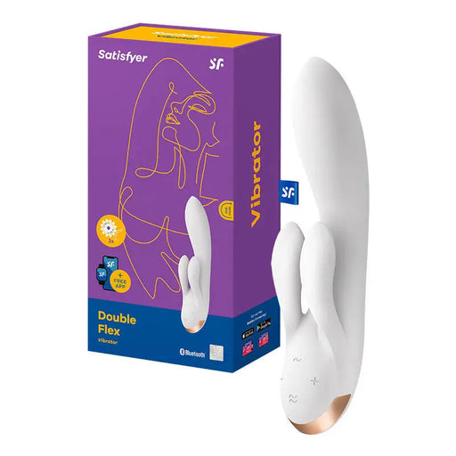 Vibrator Satisfyer Double Flex with App (White) - Vibrators<<<Erotica<<<Health and beauty<<<InnproXML
