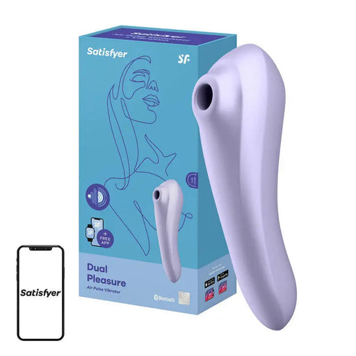 Vibrator Satisfyer Dual Pleasure with App (Mauve) - Vibrators<<<Erotica<<<Health and beauty<<<InnproXML