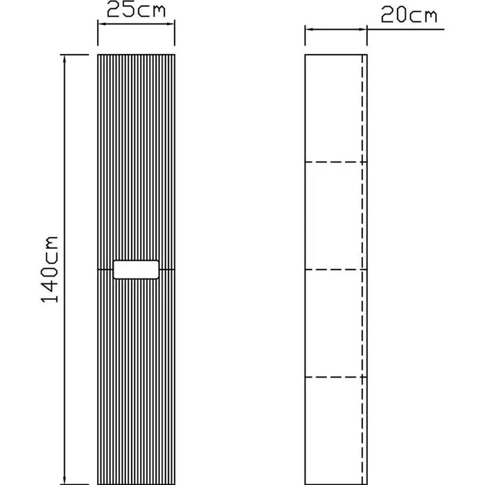 VICARD LISBON BATHROOM COLUMN - Мебели<<<Мебели и огледала за баня<<<Баня<<<Praktiker