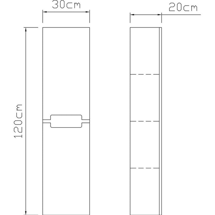 VICARD MONTEREY BATHROOM COLUMN