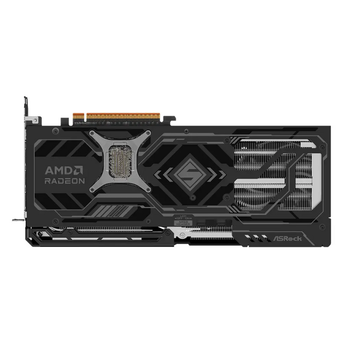 Video card ASRock RADEON RX 9070 XT STEEL LEGEND DARK 16GB GDDR6 - Видео карти<<<Компютърни