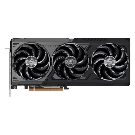 Video card ASRock RADEON RX 9070 XT STEEL LEGEND DARK 16GB GDDR6 - Видео карти<<<Компютърни