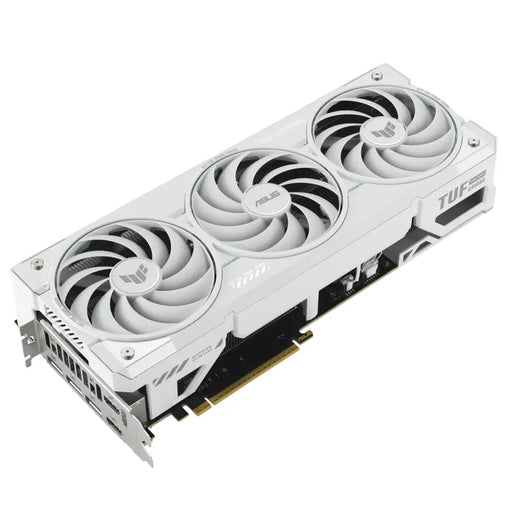 Video card ASUS TUF Gaming RTX 5070 TI 16GB GDDR7 White OC Edition - Видео карти<<<Компютърни