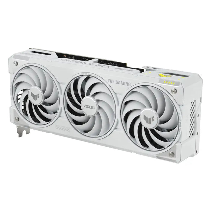 Video card ASUS TUF Gaming RTX 5070 TI 16GB GDDR7 White OC Edition - Видео карти<<<Компютърни