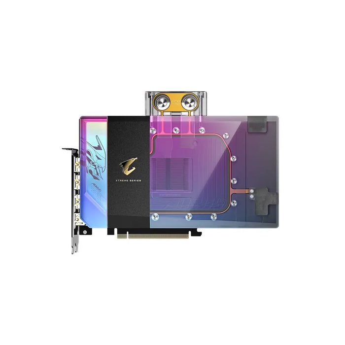 Video card GIGABYTE AORUS RTX 5090 XTREME WATERFORCE WB 32GB GDDR7 - Видео карти<<<Компютърни
