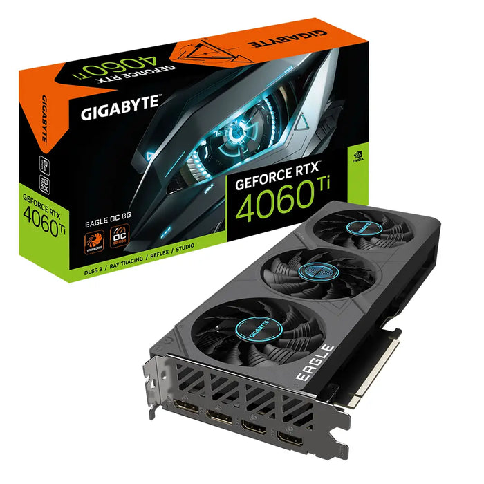 Video card GIGABYTE RTX 4060 TI EAGLE OC 8GB GDDR6 - Видео карти<<<Компютърни компоненти<<<ValiAPI