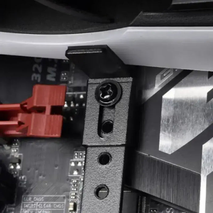 Video Card Holder for Motherboard Estillo Anti-Sag Bracket - White - Входно-изходни контролери<<<Компютърни