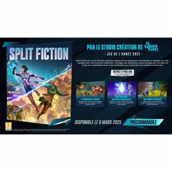 Video game for Switch Electronic Arts SPLIT FICTION - Електроника Игри<<<Компютри| Електроника<<<BigBuy&&&Видео