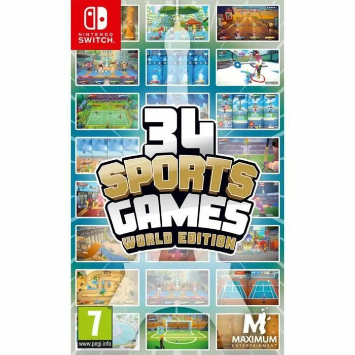 Video game for Switch Just For Games 34 Sports Games World Edition - Електроника Игри<<<Компютри|