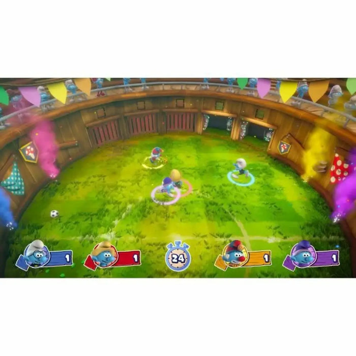 Video game for Switch Microids Les Schtroumpfs: Village Party - Електроника Игри<<<Компютри|
