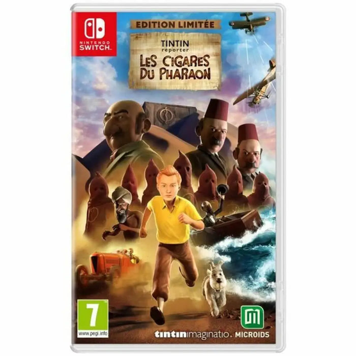 Video game for Switch Microids Tintin Reporter: Les Cigares du Pharaon - Електроника Игри<<<Компютри|