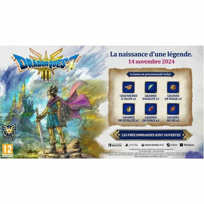 Video game for Switch Square Enix Dragon Quest III Hd-2d Remake - Електроника Игри<<<Компютри|