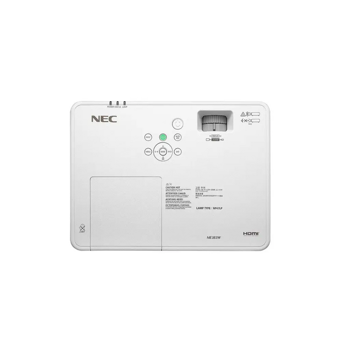 Video projector NEC ME383W 1280 x 800 (WXGA) 3800 ANSI LCD 16000:1 - Проектори<<<Проектори интерактивен под