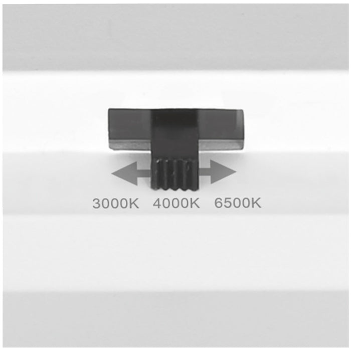 SQUARE LED CEILING LIGHT VL-DL6S-24CW 3K/4K/6.5K 3CCT VIDEX - WHITE