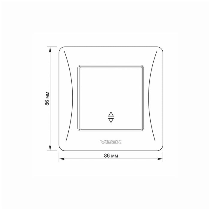 DEVIATOR KEY 10A VF-BNSW1P-BG BINERA VIDEX - GRAPHITE