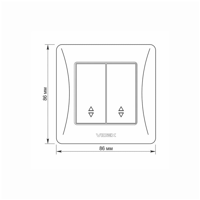 SERIAL DEVIATOR WRENCH 10A VF-BNSW2P-W BINERA VIDEX - WHITE