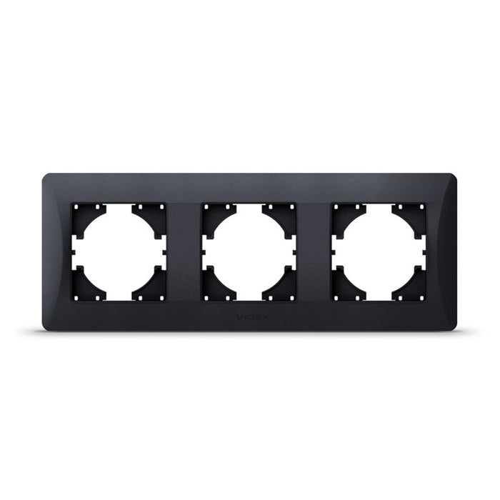 TRIPLE HORIZONTAL FRAME VF-BNFR3H-BG BINERA VIDEX - GRAPHITE