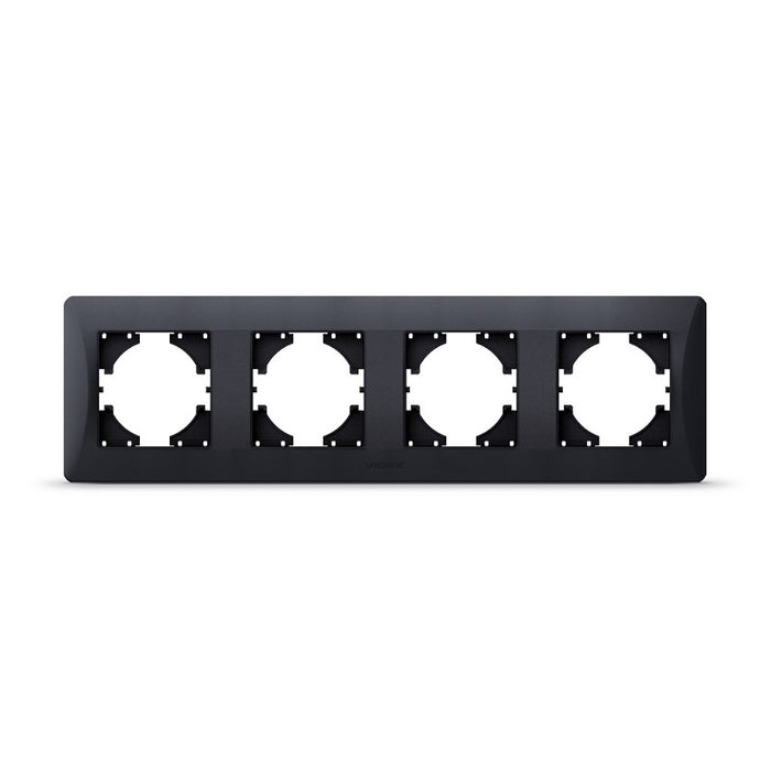 QUAD HORIZONTAL FRAME VF-BNFR4H-BG BINERA VIDEX - GRAPHITE